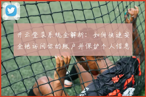开云登录系统全解析：如何快速安全地访问你的账户并保护个人信息